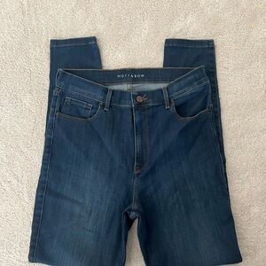 Mott & Bow Women's Dark Blue Skinny Jeans